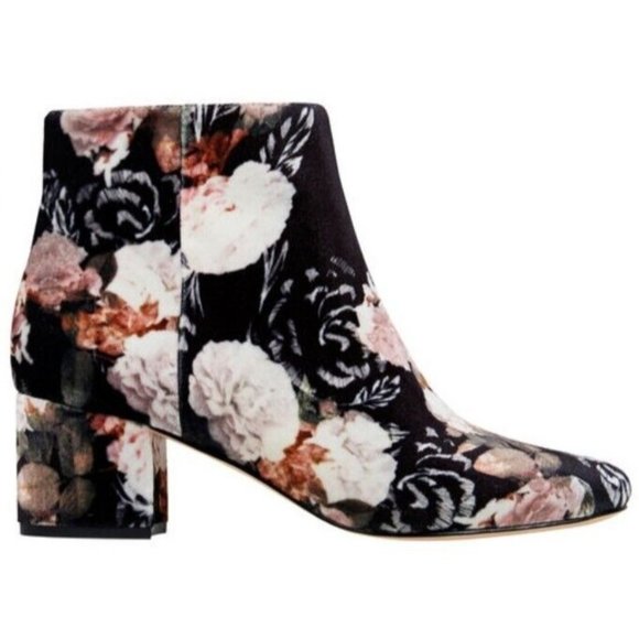 Nine West Shoes - Nine West ankle boots Sze 6  floral suede fabric RRP $219 bohemian vintage retro